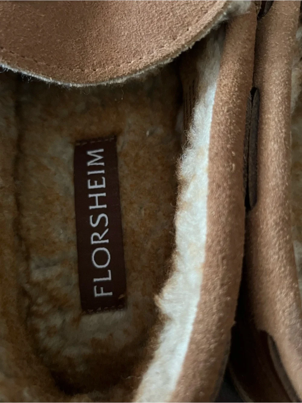 Florsheim Brown Suede Moccasin Slip-On Slippers